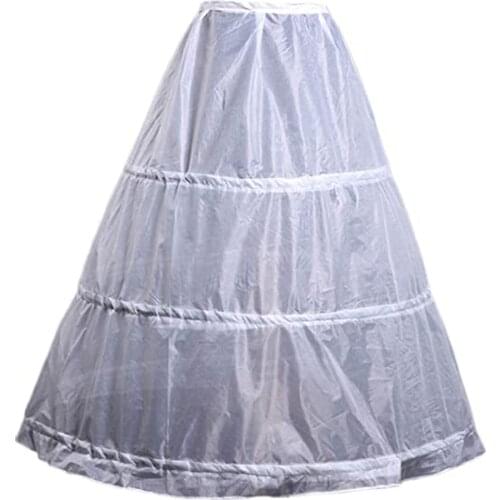 Womens Bridal Crinoline Hoops Underskirt Long Petticoat for Wedding Dresses 2023