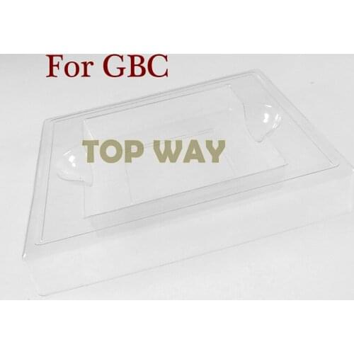 1pc JP Version White Clear Plastic Cardboard Cartridge Cases Boxes Insert Inner Tray Inlay for Gameboy & Gameboy Color GBC