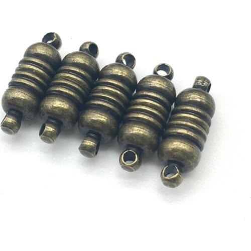5PCS/lot Golden Magnetic Clasp Hooks Jewelry Clasps End Caps Necklace Bracelets Clasp Connectors for ewelry Hand Made Connected