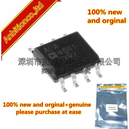 5pcs 100% new original ADA4841-1YRZ SOP8 ADA4841-1YR Low Power, Low Noise and Distortion, Rail-to-Rail Output Amplifie in stock