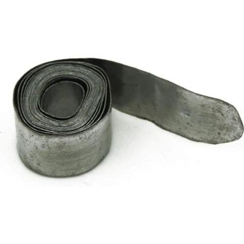 860mmx15mmx0.4mm Fishing accessories Pure Soft Lead Weight Sinkers Clip Sheets Flake Roll