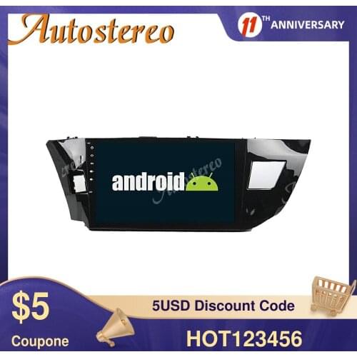 DPS Android 9.0 Car GPS Navigation Multimedia Player For Toyota Levin 2013+ Car Head Unit Radio Tape Recorder No DVD Player IPS