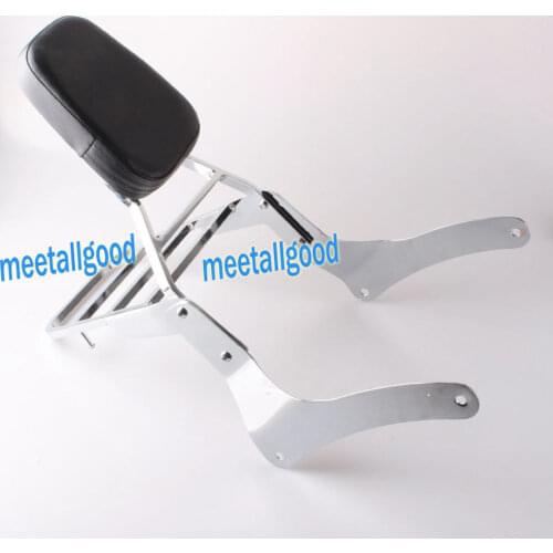 Backrest Sissy Bar Luggage Rack For Kawasaki Vulcan VN900 Classic 1996 1997 1998 1999 2000 2001 2002 2003 2004 2005 2006-2012