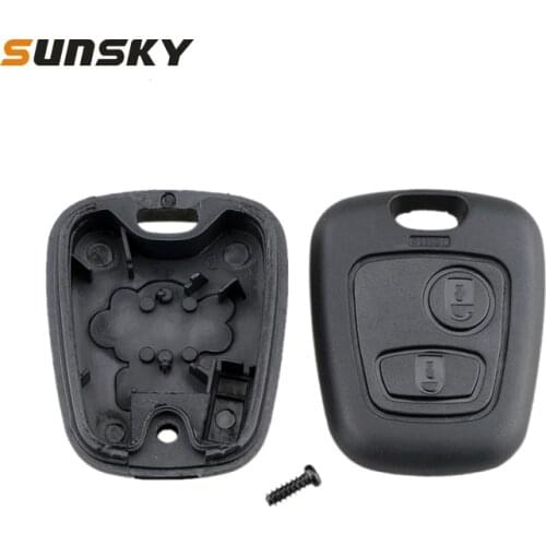 Auto Key Case for CITROEN C1/ C2/ C3/ C4/ XSARA/ Picasso & PEUGEOT 107/ 207/ 307/ 407 Car Keys Replacement without Key Blade