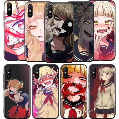 Cute Himiko Toga Anime Silicone Cover For Xiaomi Redmi 9 9T 9C 8 7 6 Pro 9AT 9A 8A 7A 6A S2 5 5A 4X Plus Phone Case