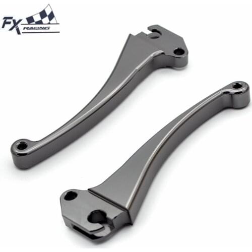 CNC Aluminum Motorcycle Brake Levers Front Rear Drum Brakes Lever For Vespa PX80-200 PE Lusso 1981-1997 1990 1991 1992 1993