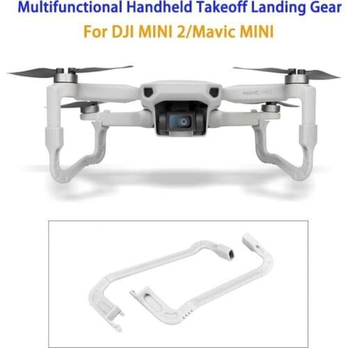 DJI MINI 2 Extended Landing Gear Quick Releas Gear Skid Extension Landing Leg Protector For DJI Mavic Mini 2 Drone Accessories