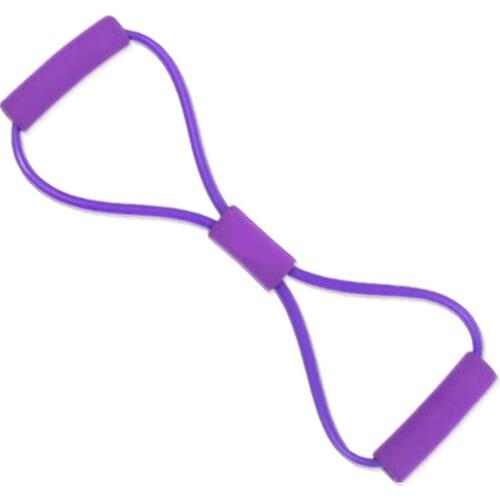 Yoga Resistance Bands Elastic Band Sports Exercise Puller 8-shaped Chest Expander Body Building Home Gym Fitness Equipment