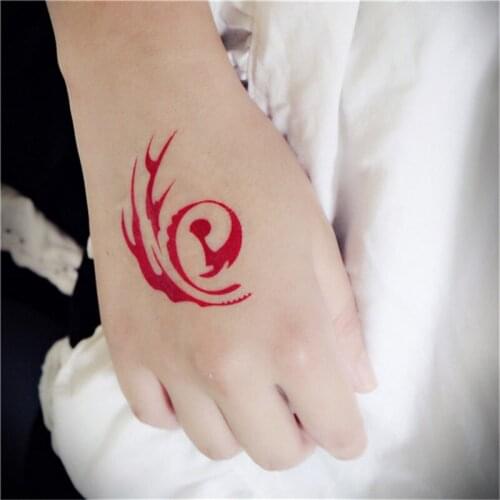 Fate stay night Kotomine Kirei Command Spell cosplay Animation Cartoon logo tatoo tattoo Sticker XR083