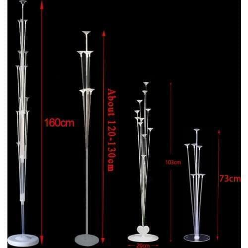 Birthday Party Balloons Stand Balloon Holder Column Plastic Balloon Stick Birthday Party Decorations Kids Adult Wedding Balloon