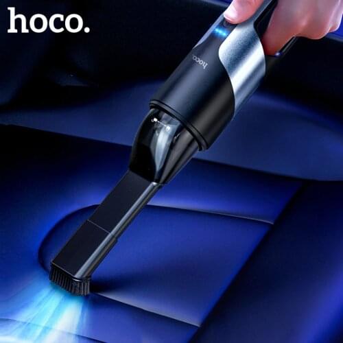 HOCO Portable Car Vacuum Cleaner Handheld Wireless Auto Vaccum 5300Pa Suction For Home Desktop Cleaning Mini Vacuum Cleaner