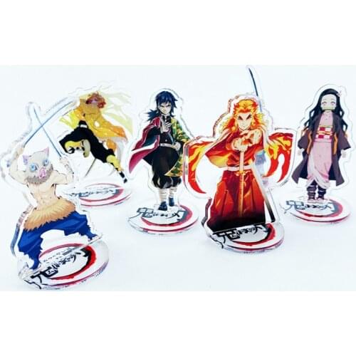 Demon Slayer: Kimetsu no Yaiba Kamado Tanjirou Inosuke Acrylic Stand Figure Desktop Decoration Collection Model Decoration Gifts