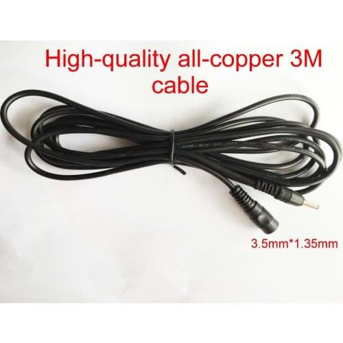 1pcs High-quality all-copper DC 5V Extension Power Cable Cord 3M 3.5mmx1.35mm For IP Camera EasyN Foscam Vstarcam