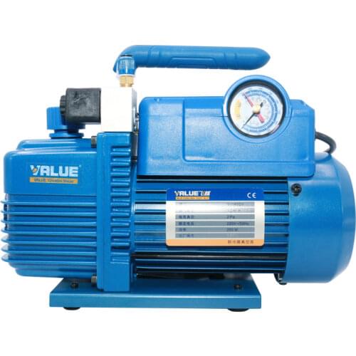 V-i140SV Backflow preventers with brass gauge vacuum pump 2L liter new refrigerant air pump air conditioning