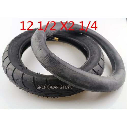 High Quality 12 1/2 X 2 1/4 ( 57-203 ) Tyre Inner Tube 12 1/2*2 1/4 Tyre Fits Many Gas Electric Scooters and E-Bike