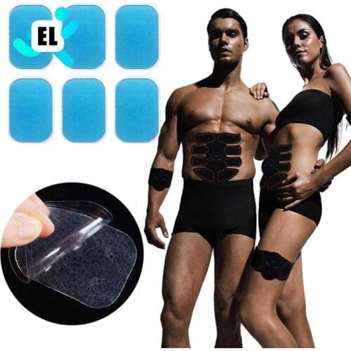 Trainer Replacement Gel Sheet EMS Abs Trainer Muscle Gel Pad Waist Trimmer Belt