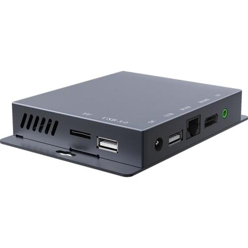 2K High quality Advertising digital signage Player box HD 1080P Android smart Media player Tv box Support cell phone or Ipad pl