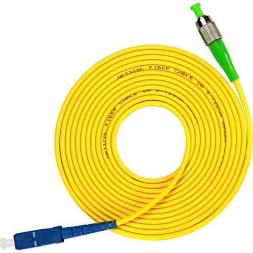 5PCS/lot 3 meters SC/UPC -FC/APC 9/125 Singlemode Fiber Patch Cable 3M Jumper Cable2.0MM or 3.0MM