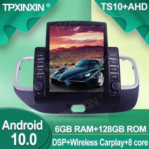For Hyundai VENUE 2019 2020 Tesla Screen 128G Android 10.0 Car Multimedia Player Headunit Audio Radio Navigtion Wireless Carplay