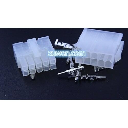 Free shipping 10 sets kit 10p Automobile wire connector plug 5557 plastic terminal plug spring terminals 5559 car plug terminal