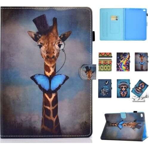 Print Cartoon Case For iPad 10.2 8 7th Generation 2020 Air 4 10.9 Mini 5 Pro 11 2021 2020 10.5 Air 3 iPad 9.7 6th Tablet Cover