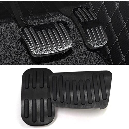 For Toyota C-HR C Hr Chr 2016 2017 2018 Non-drilling Aluminum Alloy Car Gas Fuel Brake Pedal Cover Pad Case Trim Frame Accessory