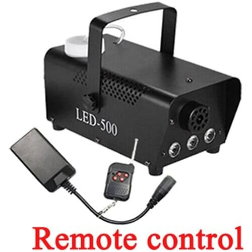 Professional 500W RGB 3IN1 Smoke Machine Change Color DJ Disco Club Bar Party stage Fog machine wire/remote control Fogger