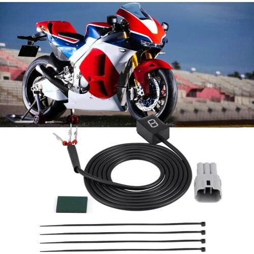 Motorcycle Gear Display Indicator For Suzuki Intruder 800 V-Strom GSXR 600 SV650 Motorcycle 1-6 Level Ecu Plug Mount Speed