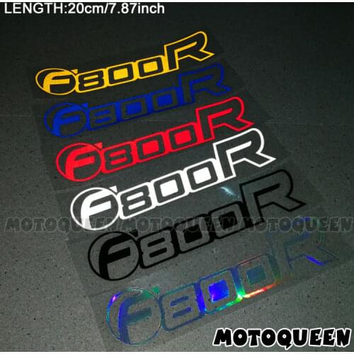 Motorcycle body Wheels Fairing Helmet Tank Pad decoration logo Label reflective Accessories Stickers Motorbike Decals For F800R