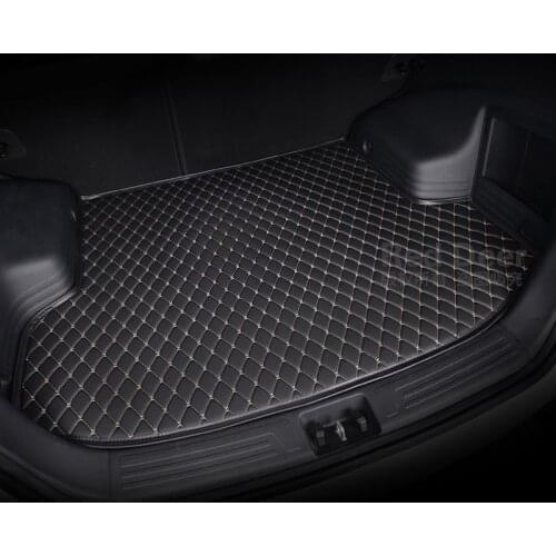 Custom fit car trunk mat make for Toyota RAV4 Hybrid XA30 XA40 Harrier XU60 high quality heavy duty cargo boot carpet rug liners