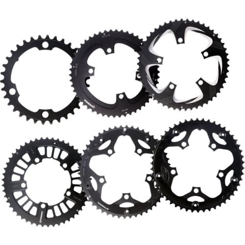 PROWHEEL Round 110BCD 130BCD Chainring Road Bicycle 34T 39T 50T 53T Crankset Chainwheel Bike Crank Chain Wheel Steel/Aluminum