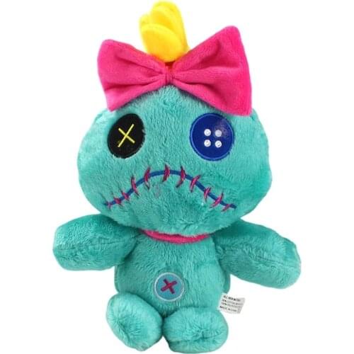 27cm Lilo and Stitch Scrump Cute Classic Cartoon Plush Peluche Soft Stuffed Animals Toy Doll Christmas Gift for Kids Girls Child