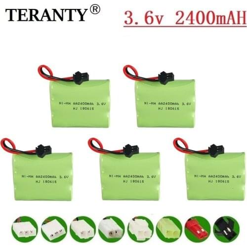 M Model ) 3.6v 2400mah NiMH Battery For Rc toys Car Tanks Trains Robot Boat Gun Ni-MH AA 700mah 3.6v Rechargeable Battery 10pcs