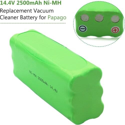 14.4V 2500mAh Ni-MH Rechargeabl Vacuum Cleaner Battery for S30C Liber M606 M600 6004 VBOT T270/271