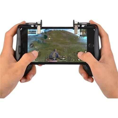Extensible Joystick Game pad Trigger Gamepad L1R1 Mobile Phone Shot Metal Button Aim for iphone Android For PUBG Game Controller
