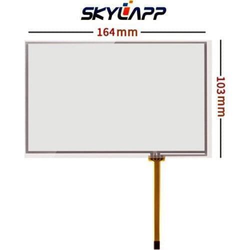 7.1''Inch TouchScreen 164mm*103mm for Innolux At070tn83v.1 At070tn84 At070tn82 Resistance Handwritten Touch Panel Screen Glass