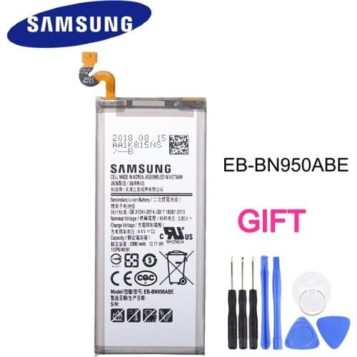 EB-BN950ABE Original Replacement Phone Battery For Samsung GALAXY Note 8 N950 N950F N950U N950N Phone Batteries 3300mAh