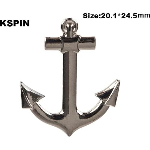 Anchor Metal Badges for Clothes Cute Cartoon Pinza Capelli Pin Icons XY0097
