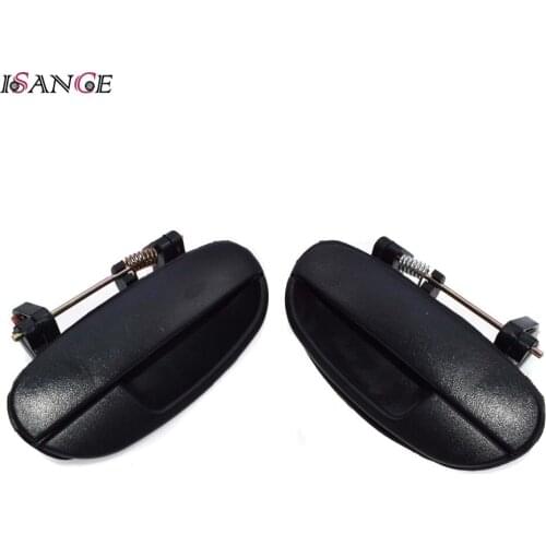 ISANCE 2pcs Rear Left & Right Outside Outer Door Handle For Daewoo Lanos 1997-2007 OEM# 96226329 96226330 96226329RL 96226330RR