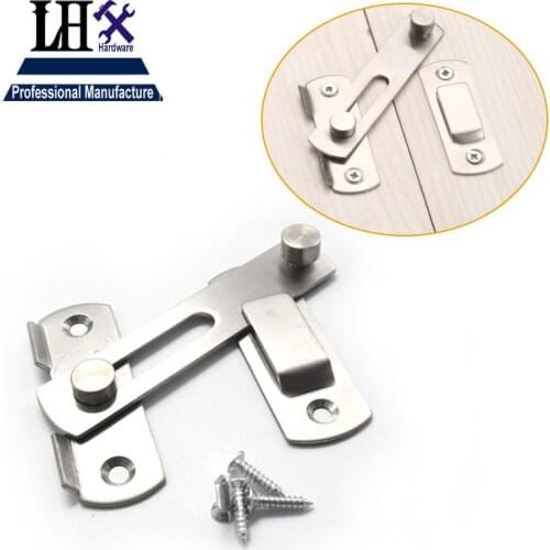 Hasp Latch Lock Sliding Door for Window Cabinet Women Dress Fitting Room Bathroom Accessorries f
