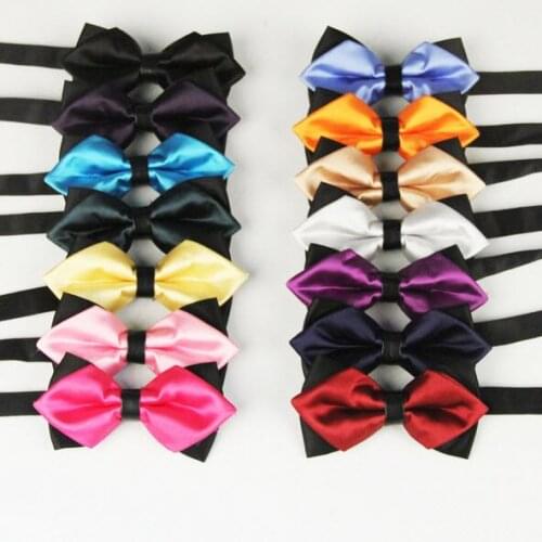 Fedex/EMS, Diamond Bow Ties Mens Solid Bowties Womens Tuxedo General Neckties Butterfly Jacquard Bowtie 11 Colors, 100pcs