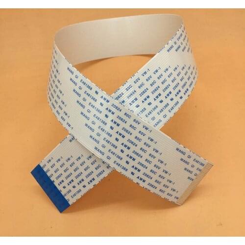 10PCS Konica 512 printhead cable 30pin 40cm FFC date cable for Leopare Versacamm JHF vista printer Konica KM512 head cable