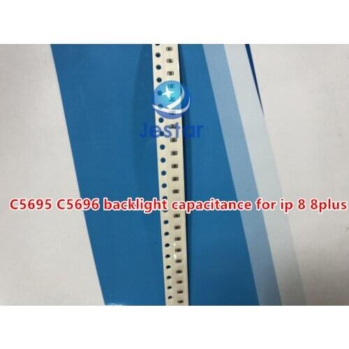 20pcs 50pcs 100pcs C5696 C5695 backlight back light 15UF 20% 6.3v 0402 capacitance For iPhone 8 8plus
