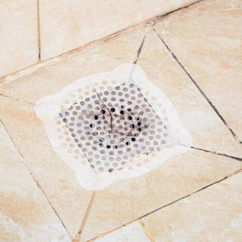20Pcs Disposable Bathroom Sewer Filter Floor Drain Cover Hair Catcher Stopper Shower Filter Strainers Colanders
