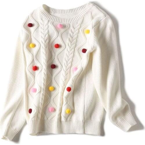 2020 Girls Sweaters Fashion Knit Children Sweaters