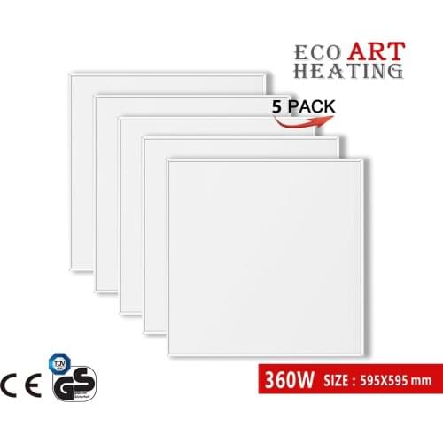 360W Electric Infrared Heater Panels Ceiling Space Heater Panel