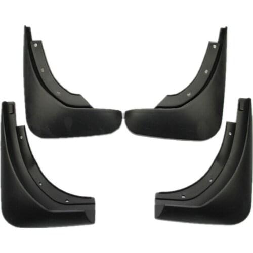 4pcs Premium Auto Front&Rear Heavy Duty Molded Flares Splash Mud Flaps Guards Fenders For Audi A8L 2011-2017