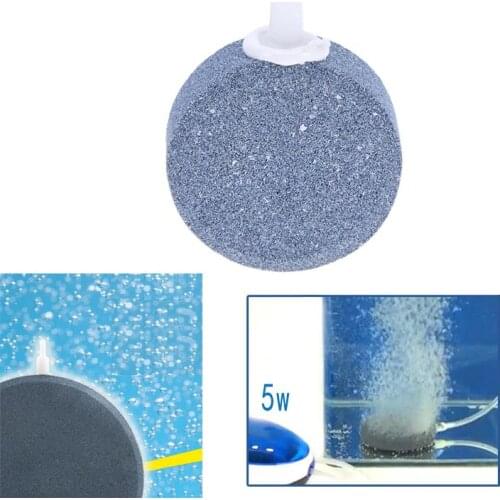 40/60/80/100mm Bubble Stone Aerator Aquarium Fish Tank Pump Hydroponic Oxygen Plate Mini Air Pump for Aquarium Pet Supplies