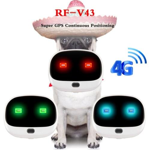 4G LTE 3G WCDMA 2G GSM networks GPS Tracker RF-V43 fence & WIFI fence double care Low battery alarm Voice monitor