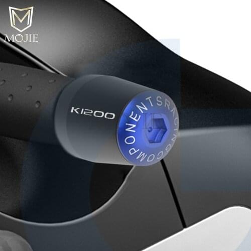 7/8" 22mm Motorcycle Handlebar Grips End Handle Bar Cap End Plug For BMW K1200GT K1200LT K1200R SPORT K1200S K1200 GT LT R S